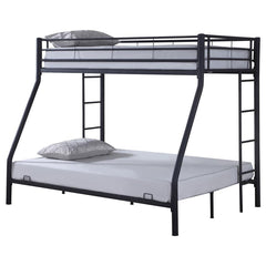 Hayward Black Twin / Full Bunk Bed