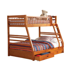 Ashton Brown Twin / Full Bunk Bed