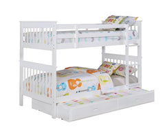 Chapman White Twin / Twin Bunk Bed