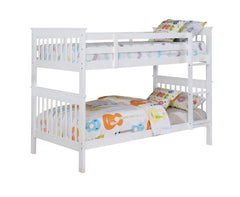Chapman White Twin / Twin Bunk Bed