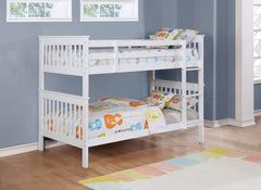 Chapman White Twin / Twin Bunk Bed