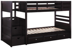 Elliott Brown Twin / Twin Bunk Bed