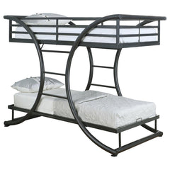 Stephan Grey Twin / Twin Bunk Bed