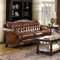 Victoria Brown Sofa