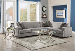 Tess Grey Sleeper Sectional