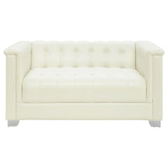Chaviano Ivory Loveseat