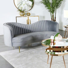 Sophia Grey Loveseat