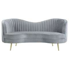 Sophia Grey Loveseat