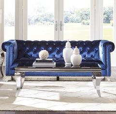 Bleker Blue Sofa