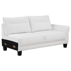 Caspian White Sectional