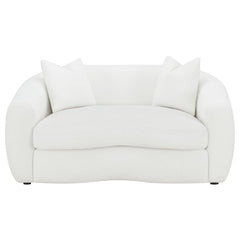 Isabella White Loveseat