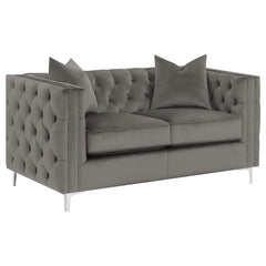 Phoebe Grey Loveseat