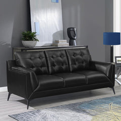 Moira Black Sofa