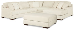 Zada 4-Piece Sectional with Ottoman - PKG013081