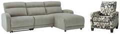 Colleyville 3-Piece Sectional with Recliner - PKG008156