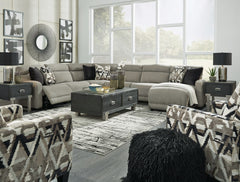 Colleyville 3-Piece Sectional with Recliner - PKG008156