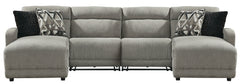 Colleyville 4-Piece Power Reclining Sectional with Chaise
