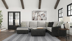 Bilgray 3-Piece Sectional with Ottoman - PKG008950