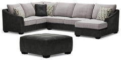 Bilgray 3-Piece Sectional with Ottoman - PKG008951