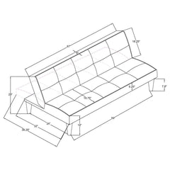 Katrina Black Sofa Bed