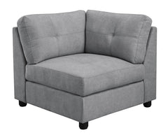 Claude Grey 7 Pc Sectional