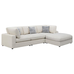 Serene Beige 4 Pc Sectional