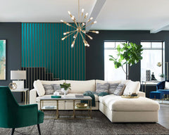 Serene Beige 6 Pc Sectional