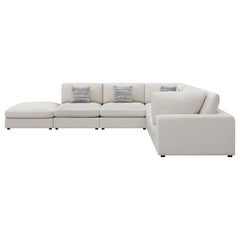 Serene Beige 6 Pc Sectional