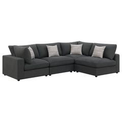Serene Grey 4 Pc Sectional
