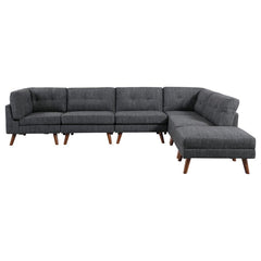 Churchill Grey 6 Pc Sectional