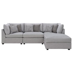 Cambria Grey 4 Pc Sectional