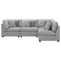Cambria Grey 4 Pc Sectional