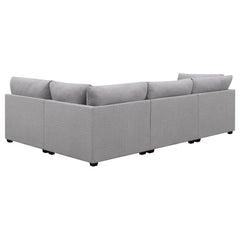 Cambria Grey 4 Pc Sectional