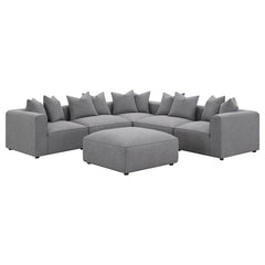 Jennifer Grey Ottoman
