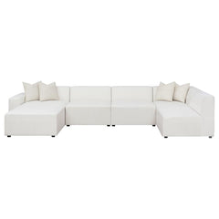 Freddie White 6 Pc Sectional