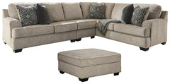 Bovarian 3-Piece Sectional with Ottoman - PKG001480