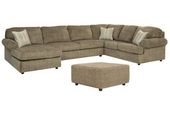 Hoylake 3-Piece Sectional with Ottoman - PKG008949