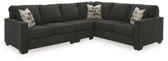 Lucina 3-Piece Sectional with Ottoman - PKG013120