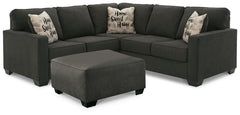 Lucina 2-Piece Sectional with Ottoman - PKG013118