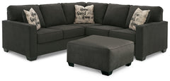 Lucina 2-Piece Sectional with Ottoman - PKG013117