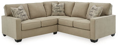 Lucina 2-Piece Sectional with Ottoman - PKG013133