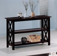 Rachelle Brown Sofa Table