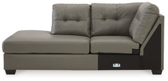 Donlen 2-Piece Sectional with Ottoman - PKG013147