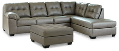 Donlen 2-Piece Sectional with Ottoman - PKG013148