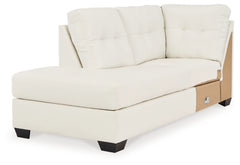 Donlen 2-Piece Sectional with Ottoman - PKG013151