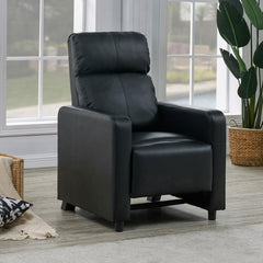 Toohey Black Push Back Recliner