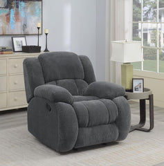 Weissman Grey Glider Recliner