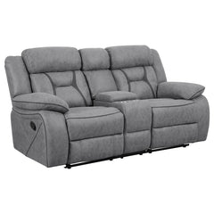 Higgins Grey Motion Loveseat