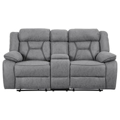 Higgins Grey Motion Loveseat