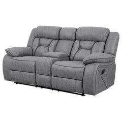 Higgins Grey Motion Loveseat